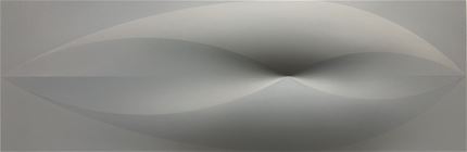 Seashell IV, acrylic and oil on canvas, 40x120cm, 2021